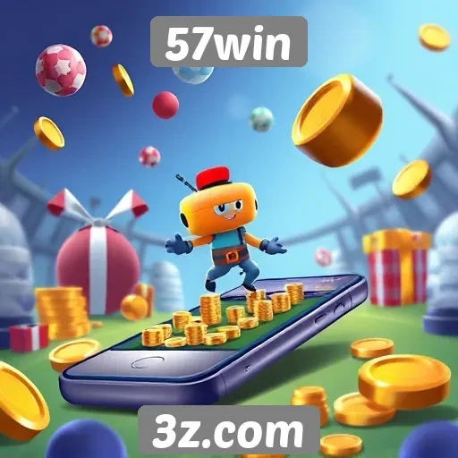 Vantagens dos jogos mobile no 57win